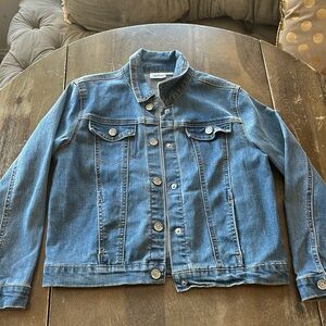 Jean girl coat
